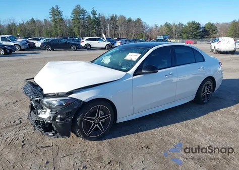 2023 Mercedes-Benz C 300 4Matic из США, поврежденный, VIN W1KAF4HB2PR082535